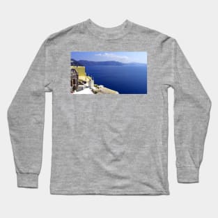 Santorini Caldera Long Sleeve T-Shirt